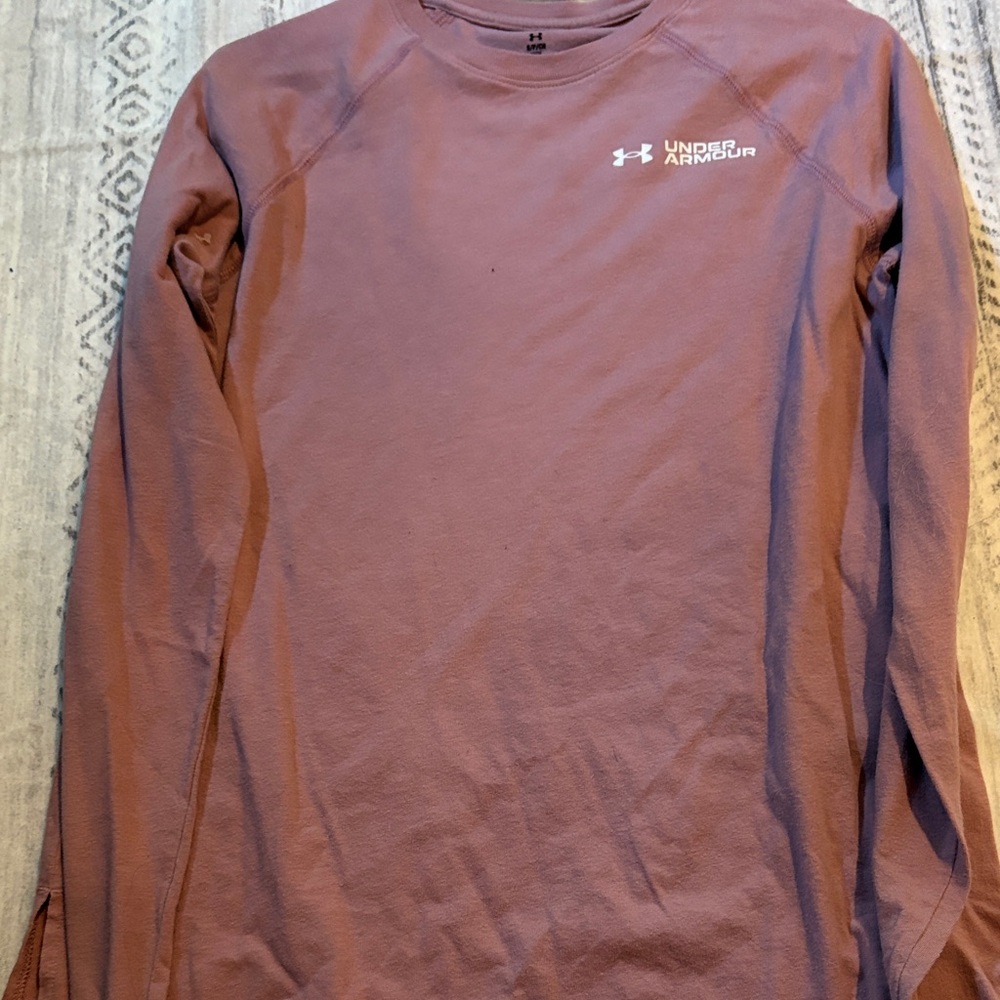 Under Armour Men's Long Sleeve Tee - Mauve